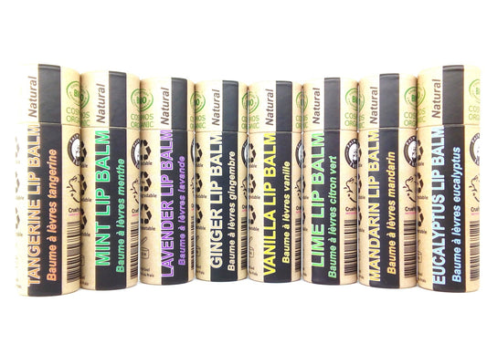 Organic Eucalyptus Lip Balm - 1 piece - 100% paper packaging-1