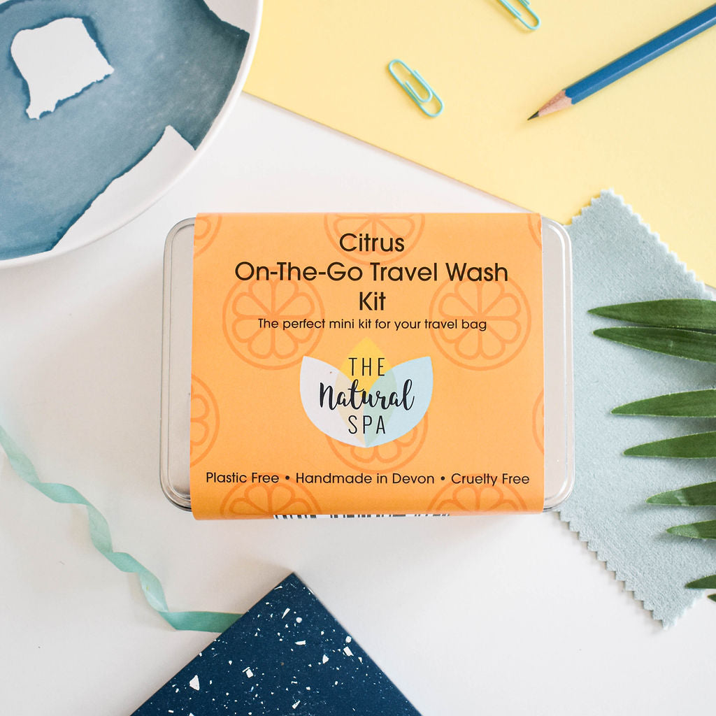 Citrus Mini "on the go" Travel Wash kit-0