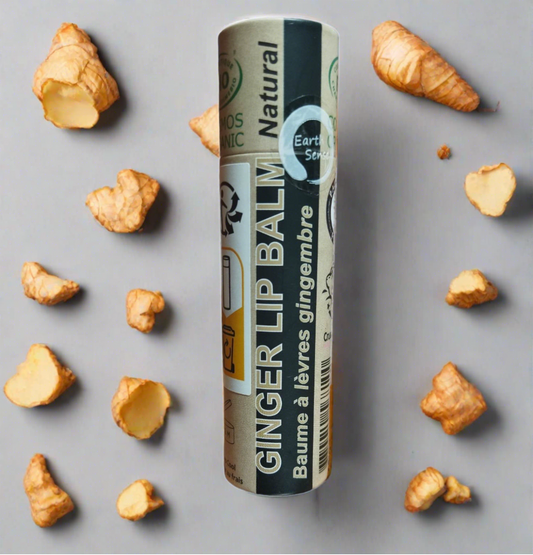 Organic Ginger Lip Balm 15ml - One piece-0