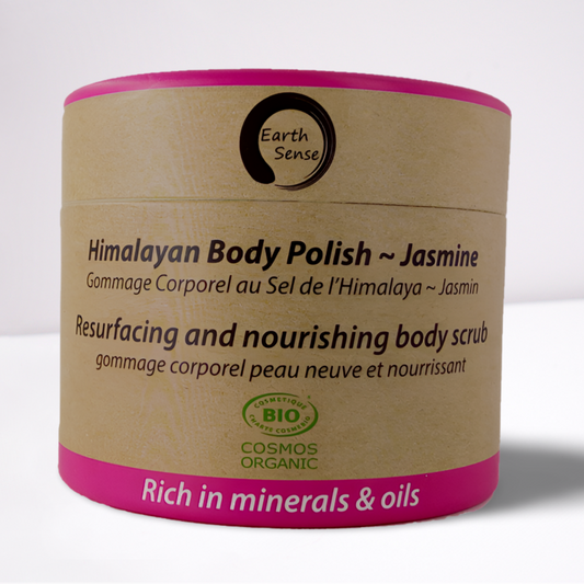 Organic Certified Body Polish Exfoliant - Jasmine - 200ml - 100% recycled paper packaging 1 piece-0
